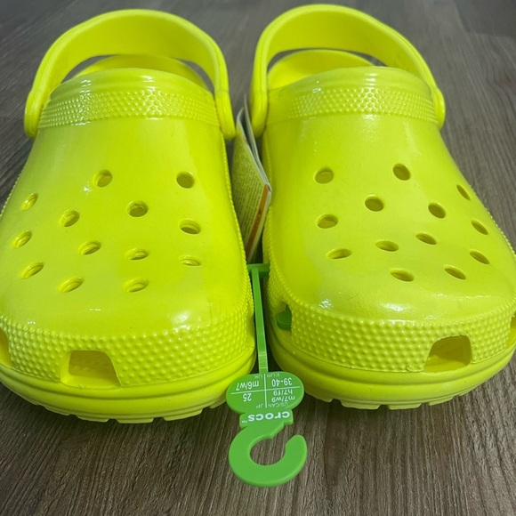 Crocs Classic Neon Highlighter Clogs Unisex M7/W9 - Picture 4 of 7
